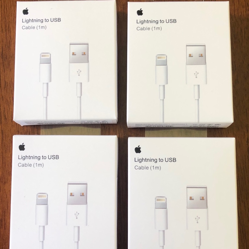 4x iPhone Charger